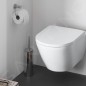 Duravit D-Neo - WC suspendu avec abattant SoftClose, Rimless, blanc 45880900A1 Duravit D-Neo - WC suspendu avec abattant SoftClose, Rimless, blanc 45880900A1