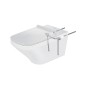 Duravit D-Neo - WC suspendu avec abattant SoftClose, Rimless, blanc 45880900A1 Duravit D-Neo - WC suspendu avec abattant SoftClose, Rimless, blanc 45880900A1