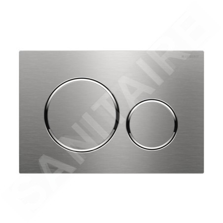 Geberit Sigma20 - Plaque de déclenchement Sigma20, à visser, inox 115.889.SN.1