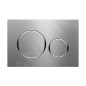 Geberit Sigma20 - Plaque de déclenchement Sigma20, à visser, inox 115.889.SN.1