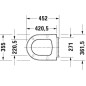 Duravit ME by Starck - WC abattant, softclose, blanc 0020090000 Duravit ME by Starck - WC abattant, softclose, blanc 0020090000