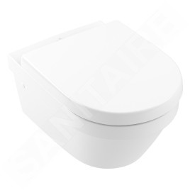 Villeroy & Boch Architectura - WC suspendu avec abattant SoftClosing, DirectFlush, blanc alpin 4694HR01