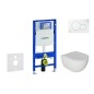 Geberit Duofix - Set de bâti-support, cuvette Oudee et abattant softclose, plaque de déclenchement Sigma01, blanc alpin Geberit Duofix - Set de bâti-support, cuvette Oudee et abattant softclose, plaque de déclenchement Sigma01, blanc alpin