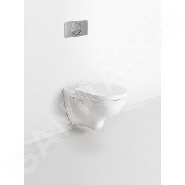 Villeroy & Boch O.novo - WC suspendu avec abattant SoftClosing, DirectFlush, blanc alpin 5660HR01