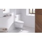 Geberit Omega20 - Plaque de déclenchement OMEGA20, blanc/doré 115.085.KK.1