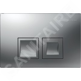 Geberit Duofix - Set d'installation pré-murale, cuvette Alpha avec abattant, plaque de déclenchement Delta35, chrome mat