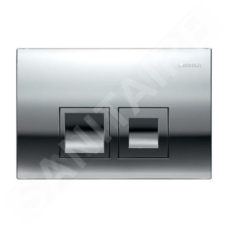 Geberit Delta35 - Plaque de déclenchement, chrome brillant 115.135.21.5