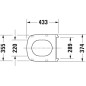 Duravit DuraStyle - Abattant de toilette, blanc 0063710000