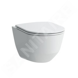 Laufen Pro - WC suspendu avec abattant Slim, Slowclose, Rimless, blanc H8669570000001