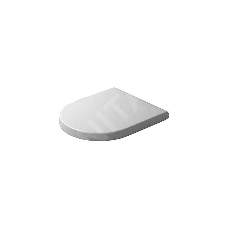 Duravit Starck 3 - Abattant de toilette WC, blanc 0062410000