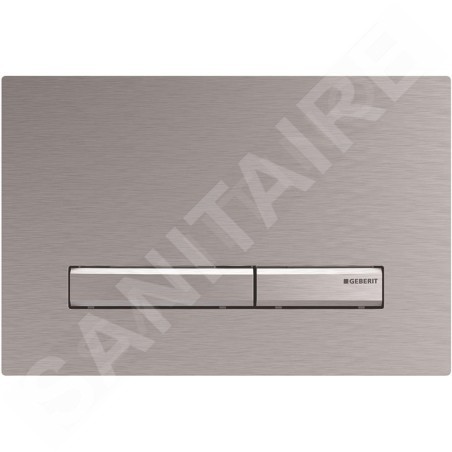 Geberit Sigma50 - Plaque de déclenchement, chrome brossé 115.788.GH.2