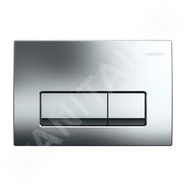 Geberit Delta50 - Plaque de déclenchement, chrome brillant 115.119.21.1