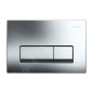 Geberit Delta50 - Plaque de déclenchement, chrome brillant 115.119.21.1