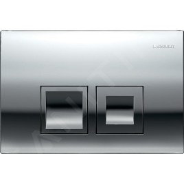 Geberit Duofix - Set d'installation pré-murale, cuvette Alpha avec abattant, plaque de déclenchement Delta35, chrome brillant