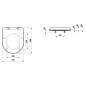 Laufen Pro - Abattant WC, SoftClose, blanc H8939590000001