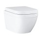Grohe Rapid SLX - Ensemble bâti-support, cuvette de toilette, siège, plaque de déclenchement Skate Cosmopolitan S, Rimless, Grohe Rapid SLX - Ensemble bâti-support, cuvette de toilette, siège, plaque de déclenchement Skate Cosmopolitan S, Rimless,