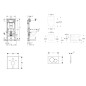 Geberit Duofix - Set de bâti-support, cuvette Oudee et abattant softclose, plaque de déclenchement Sigma01, blanc alpin Geberit Duofix - Set de bâti-support, cuvette Oudee et abattant softclose, plaque de déclenchement Sigma01, blanc alpin
