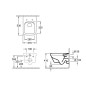 Villeroy & Boch Architectura - WC suspendu avec abattant SoftClosing, DirectFlush, CeramicPlus, blanc alpin 5685HRR1 Villeroy & Boch Architectura - WC suspendu avec abattant SoftClosing, DirectFlush, CeramicPlus, blanc alpin 5685HRR1