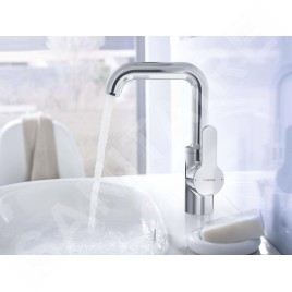 Hansa Primo - Mitigeur de lavabo avec garniture de vidage, chrome 49542203