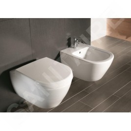 Villeroy & Boch Subway 2.0 - WC suspendu compact, DirectFlush, blanc alpin 5606R001