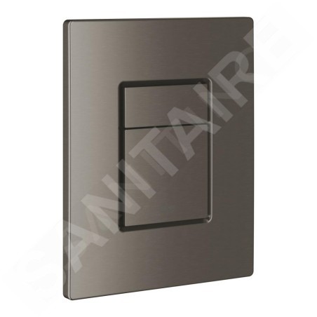 Grohe Skate Cosmopolitan - Plaque de déclenchement, graphite foncé brossé 38732AL0