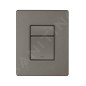 Grohe Skate Cosmopolitan - Plaque de déclenchement, graphite foncé brossé 38732AL0