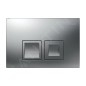 Geberit Delta35 - Plaque de déclenchement, chrome mat 115.135.46.5