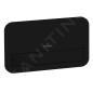Villeroy & Boch ViConnect - Plaque de déclenchement E200, noir mat 922490AN