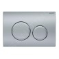 Geberit Delta20 - Plaque de déclenchement, chrome mat 115.127.46.1