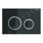 Geberit Sigma21 - Plaque de déclenchement, verre noir/chrome brillant 115.884.SJ.1 Geberit Sigma21 - Plaque de déclenchement, verre noir/chrome brillant 115.884.SJ.1