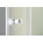Aqualine Cabines de douche - Porte de douche coulissante 1000 mm, verre dépoli BTS100
