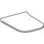 Geberit Smyle Square - Abattant WC, blanc 500.239.01.1