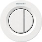 Geberit Systèmes de chasse d’eau - Déclenchement à distance type 01, pneumatique, pour rinçage double touche, blanc alpin