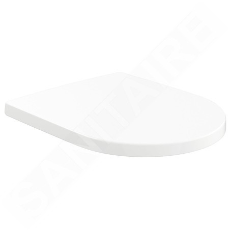 Villeroy & Boch Subway 3.0 - Abattant WC, Softclose, CeramicPlus, Stone White 8M42S1RW