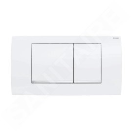 Geberit Twinline30 - Plaque de déclenchement, blanc 115.899.KJ.1