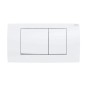 Geberit Twinline30 - Plaque de déclenchement, blanc 115.899.KJ.1