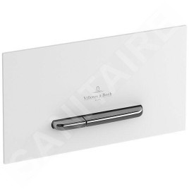 Villeroy & Boch ViConnect - Plaque de déclenchement E300- White Matt / Chrome Matt 922169N5