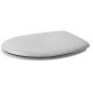 Duravit Duraplus - Abattant, blanc - abattant, charnières acier inoxydable 0064200000