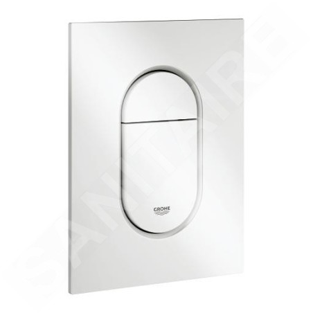 Grohe Arena Cosmopolitan S - Plaque de déclenchement, blanc alpin 37624SH0