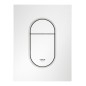 Grohe Arena Cosmopolitan S - Plaque de déclenchement, blanc alpin 37624SH0