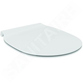 Ideal Standard Connect Air - abattant de toilette ultra plat, 365x445x50 mm, blanc E036501