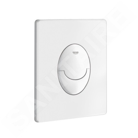Grohe QuickFix Start - Plaque de déclenchement, blanc alpin 38964SH0