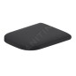 Duravit Happy D.2 - abattant WC avec système SoftClose, anthracite mat 0064591300