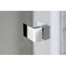 Polysan Fortis Line - Cabine de douche, 900x900 mm, gauche, chrome/verre clair FL5590L
