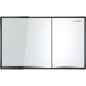 Geberit Sigma60 - Plaque de déclenchement Sigma60, blanc verre 115.640.SI.1