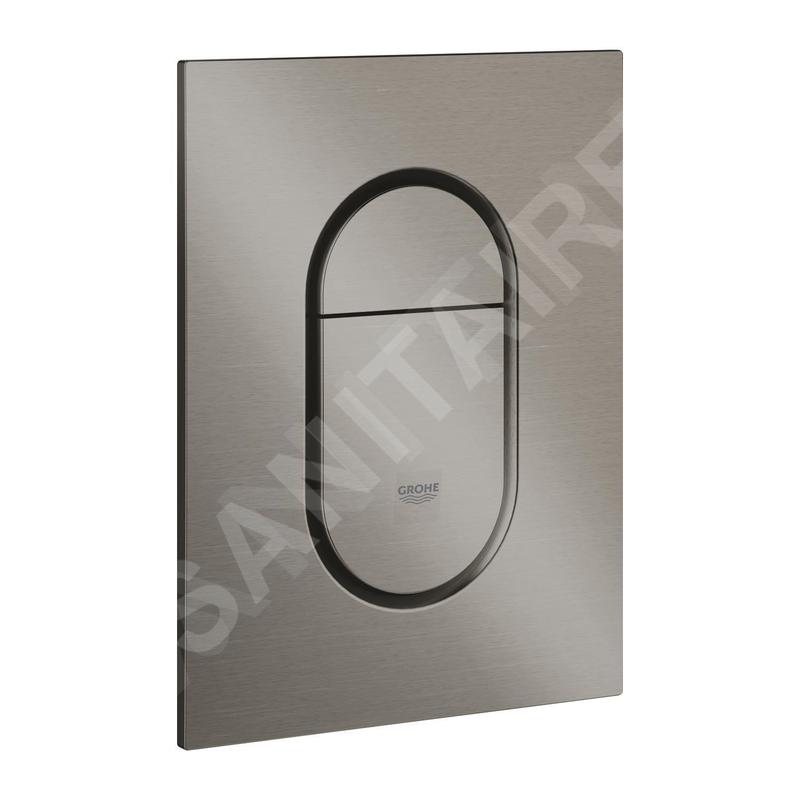 Grohe Arena Cosmopolitan S - Plaque de déclenchement, Hard Graphite brossé 37624AL0