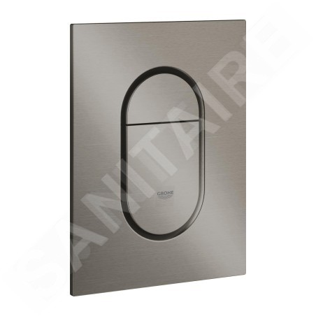 Grohe Arena Cosmopolitan S - Plaque de déclenchement, Hard Graphite brossé 37624AL0