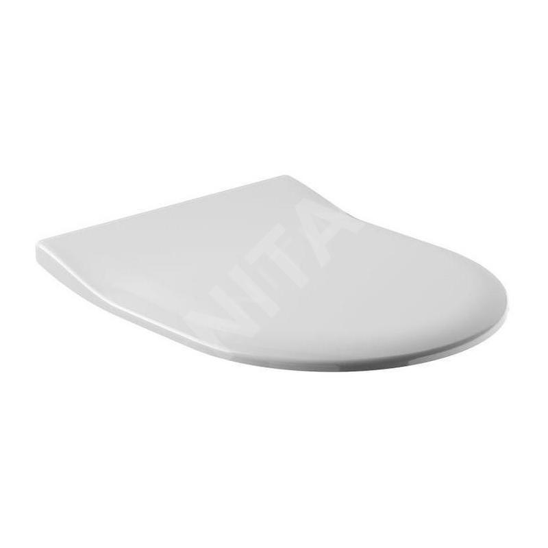 Villeroy & Boch Avento - Abattant de WC SlimSeat, SoftClosing, blanc alpin 9M87S101