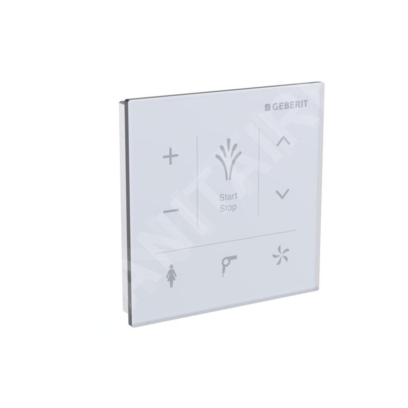 Geberit AquaClean - Commande toilette électronique mural pour WC japonais, blanc 147.038.SI.1