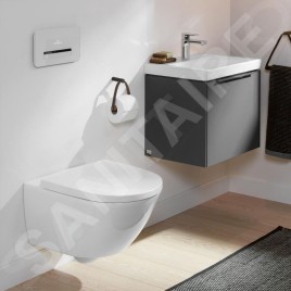 Villeroy & Boch Subway 3.0 - WC suspendu, TwistFlush, CeramicPlus, blanc alpin 4670T0R1